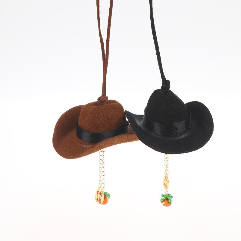 Kreatives Retro-Cowboy-Auto-Ornament Auto-Anhänger Rucksack-Hänge-Dekoration Schlüsselanhänger Automobil-Innenzubehör