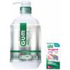 GUM Wellplus Dental Rinse, Refreshing Type, Medicated Liquid Toothpaste + Bonus Included, 900ml