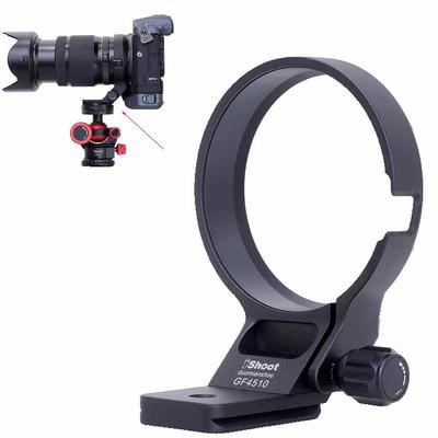 iShoot Metal Lens Support Lens Bracket Tripod Camera Tripod Mount Compatible with Fujifilm GF R LM OIS Quick Release Plate with Screw Holes At the