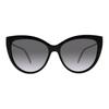 Saint Laurent Logo Acetate Cat Eye Sunglasses Women Sunglasses Black SL-M48S_A-002