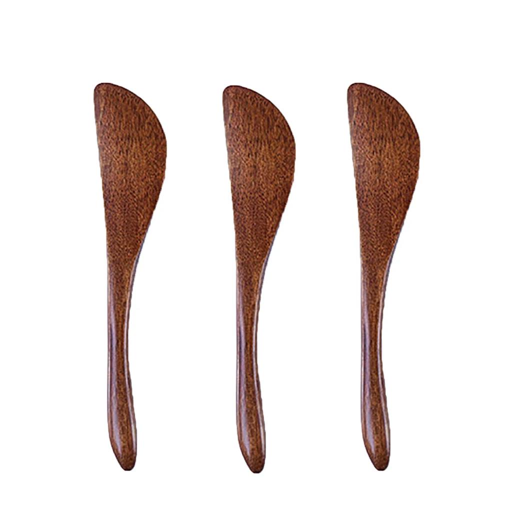 1ks Dřevěný nůž na marmeládu Japonsko Špachtle na máslo Večeřové nože Nůž se silnou rukojetí Styl Nože Kráječ na sýr Kuchyňské doplňky