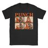 Unisex TShirt Punch Monkey Team Punch Monkey Team Punch Pure Cotton Tee Shirt Short Sleeve  T Shirts Round Neck Clothes