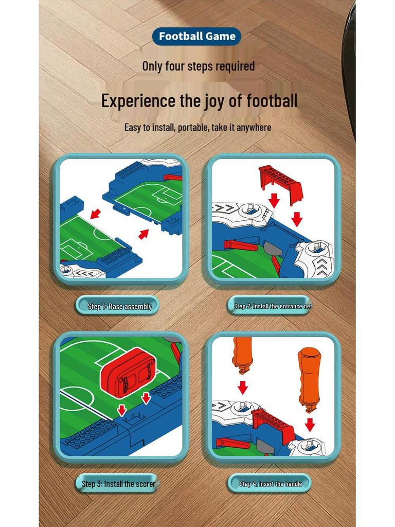 Children's Table Football Game: Double Battle, Parent-Child Interactive Desktop Toy