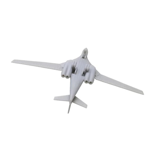 2PCS Tu-160 Strategic Bomber Model for Military Aircraft Display, 1/2000-1/350 Scale Resin Fighter Plane DIY Model (1/700 (78mm))