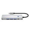 5 In 1 TYPE-C+USB3.0*1+USB2.0*2+HDMI+PD100W Interface Hub Adapter Dock for iPad