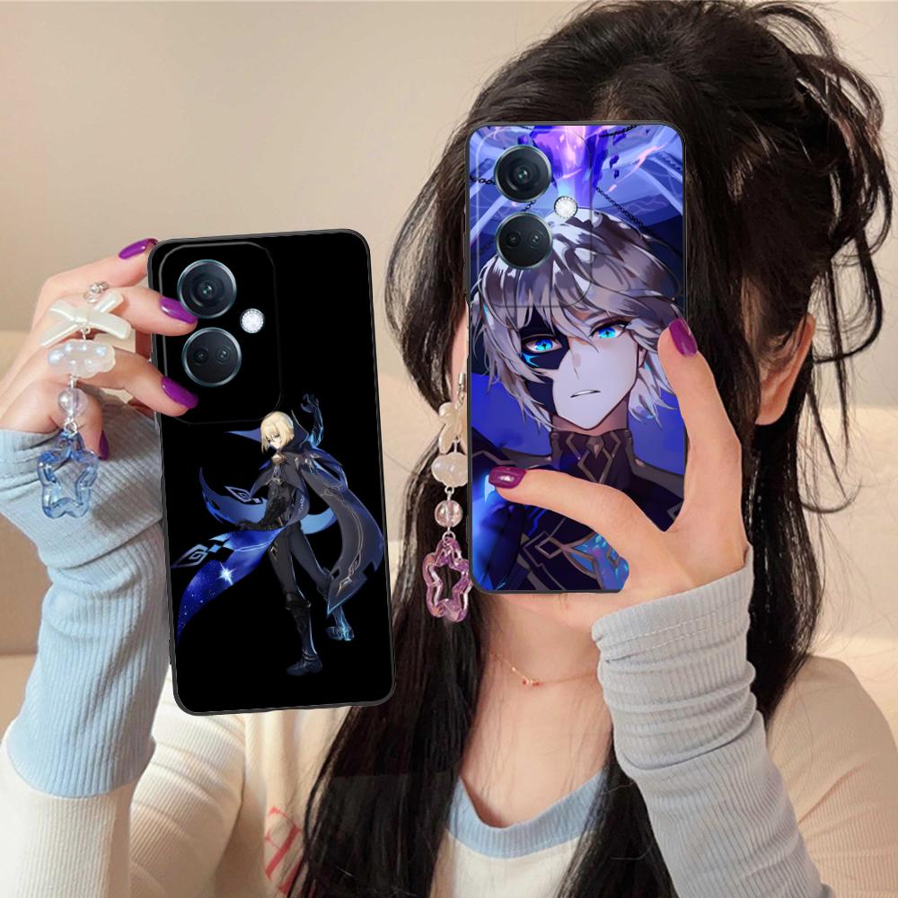 Game GI Dainsleif Phone Case for OPPO Find X9 X8 X7 X6 X5 X3 X2 Plus s Pro Ultra Lite Soft TPU Shockproof Cover