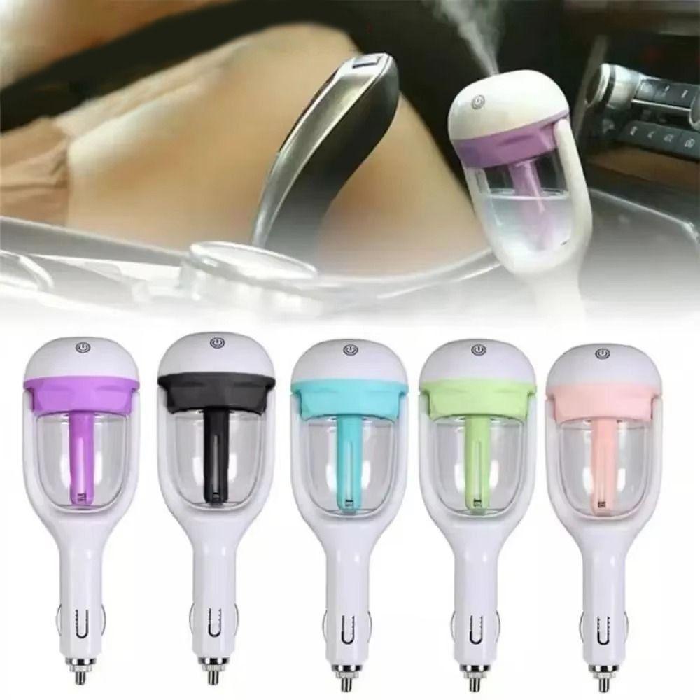 Portable Steam Air Purifier Refillable Car Air Freshener Auto Mist Maker  Vehicle Mounted