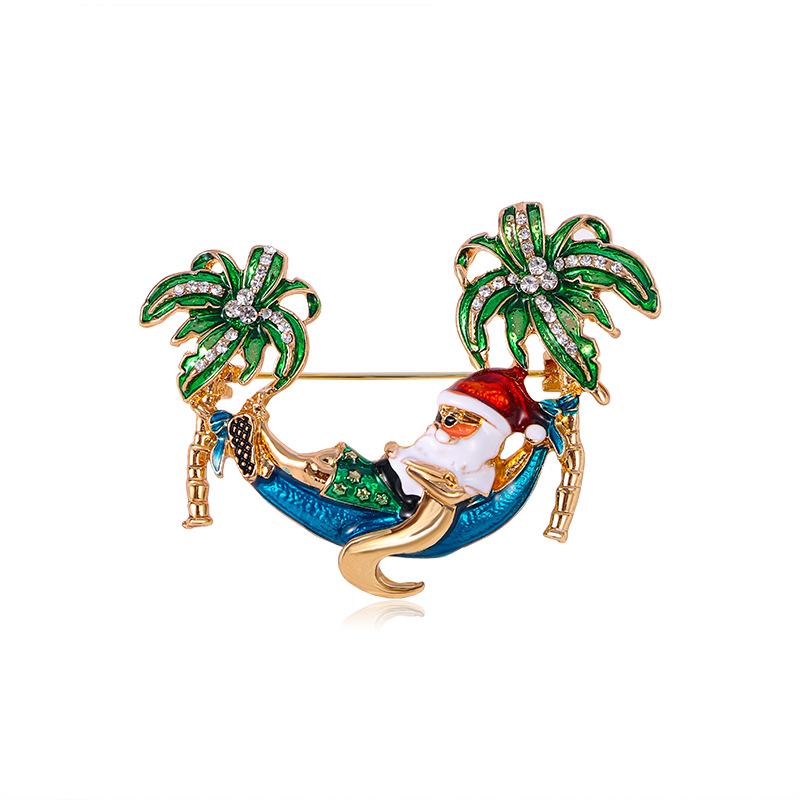 

SKEDS Vintage Classic Women Men Pumpkin Christmas Tree Brooches Pins Retro Crystal Party Banquet Festival Badges Accessories