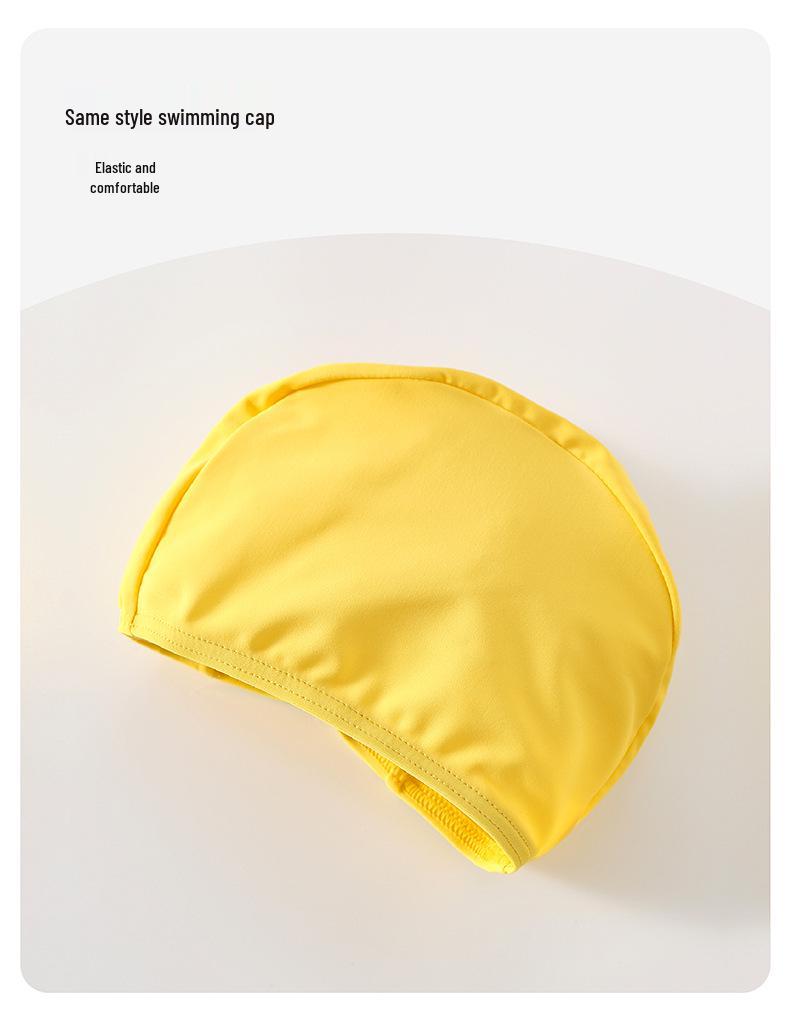 2026 Gestreifter Zweiteiliger Badeanzug für Mädchen - Kleinkind & Baby Bikini im Rock-Stil