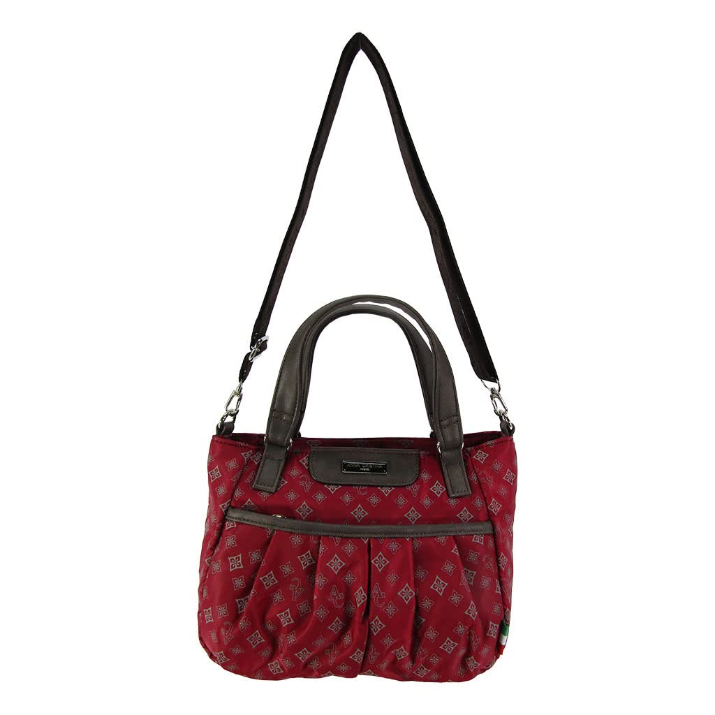 Yubi Anna Christina Shoulder Bag Lightweight Shoulder 4A29 Dark [Women's 2-Way Bag/Handbag] (00 Red)