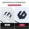 For Leapmotor B10 B01 Lafa5 C10 Car Blackening Modification Logo Letters Front  Rear Automotive Badges Modification Sticker