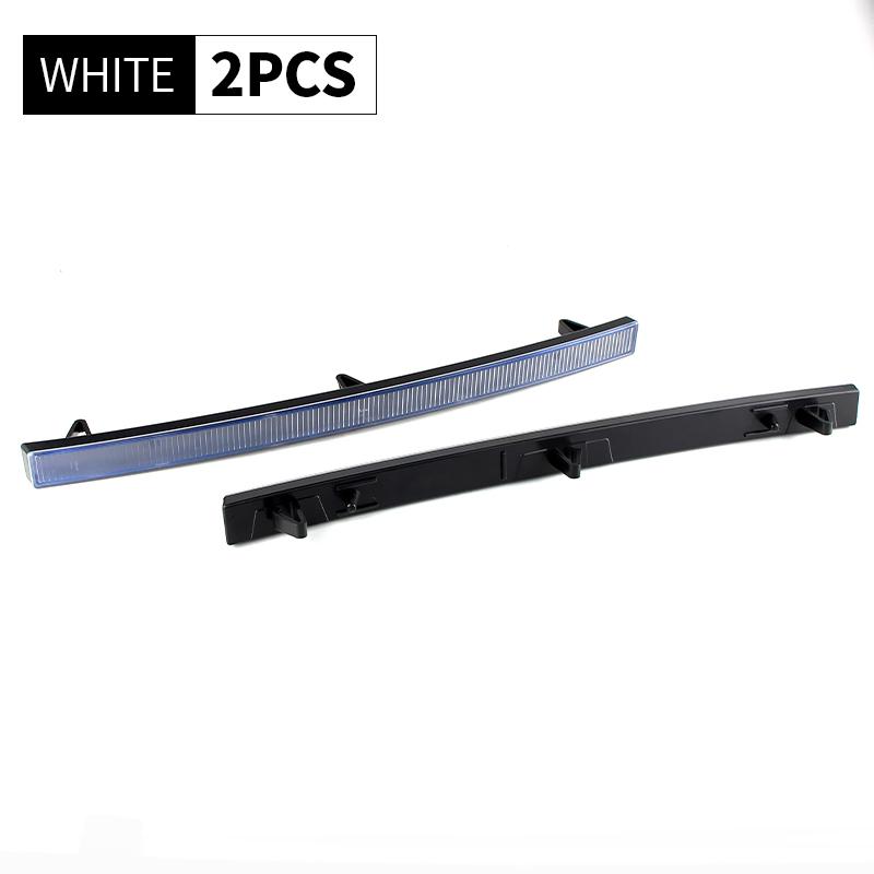 2pcs Car Rear Bumper Reflector Light Cover Shells For 2014-2019 Chevrolet Corvette C7 Tail Brake Lamp Housings No Bulb Car Parts