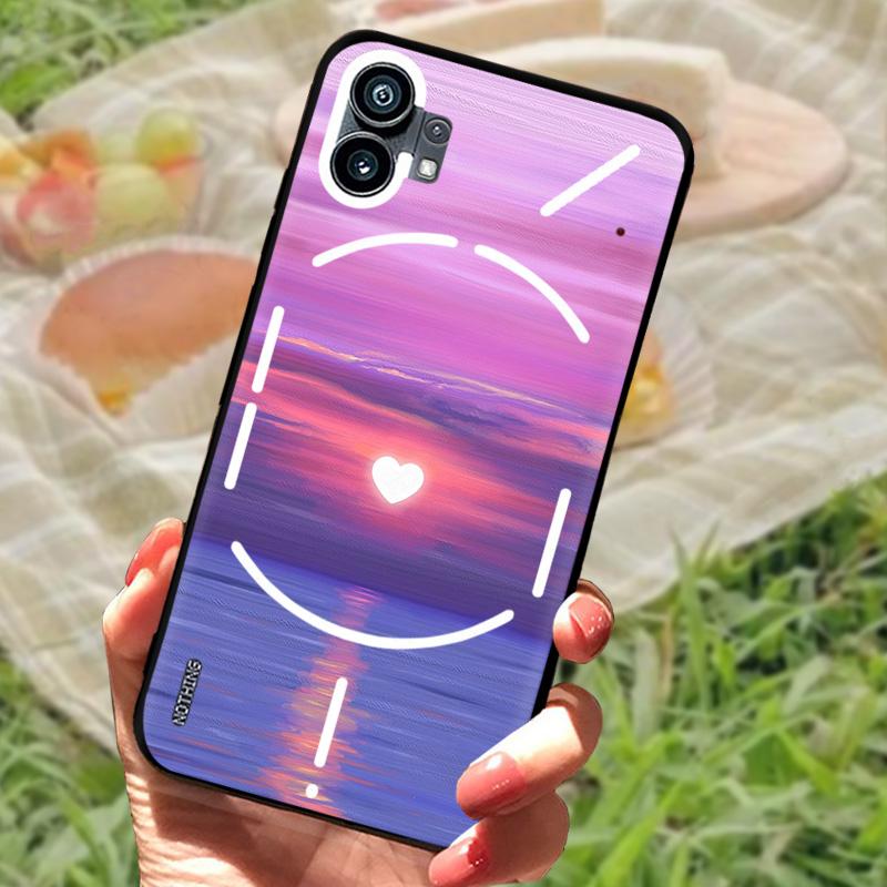 Für Nothing Phone 1 Hülle Sturzsicher Nothing Phone 1 Weiche Schale Cartoon Schöne Rückseite Schutzhülle Für Nothing Phone1 Funda