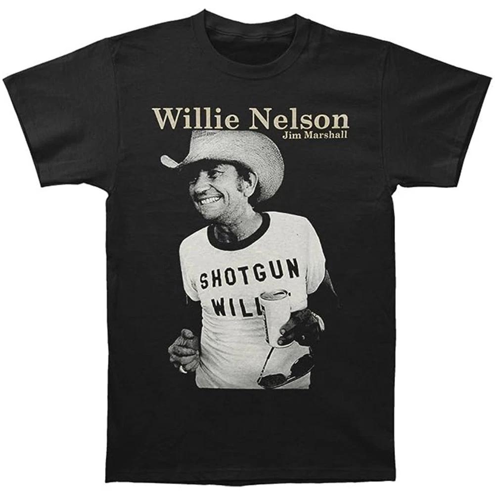 Willie Nelson Portrait Slim Fit T-Shirt S-2XL NEW XXXXL