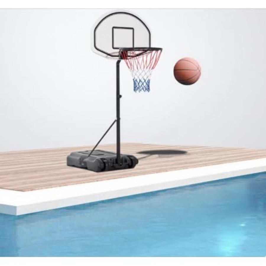 

Portable Basketball Hoops Goals for Teenagers and Youth Outdoor Portable Stand Basketball Hoop with Adjustable Height Perfect f United States