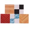 9Pcs 1:12 Diy Doll House 30X30Mm Kitchen Dining Room Bathroom Floor