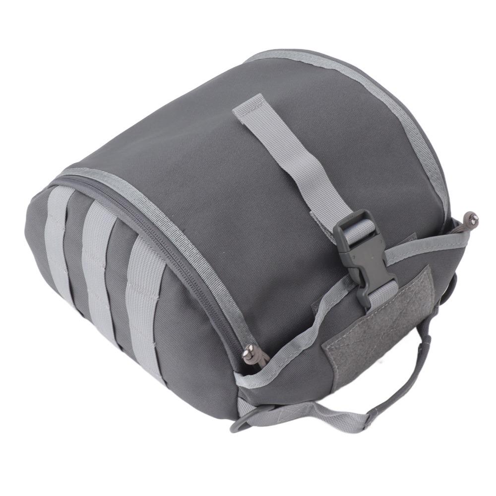 

Multi-Purpose Outdoor Helmet Bag Waterproof Design Motorcycle Helmet Bag Bike Helmet Bag Camping серый
