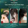 Hanfeng Miao Plant-Based Hair Dye Cream - Non-Damaging, Ammonia-Free, Gray Coverage, Gentle Scent.