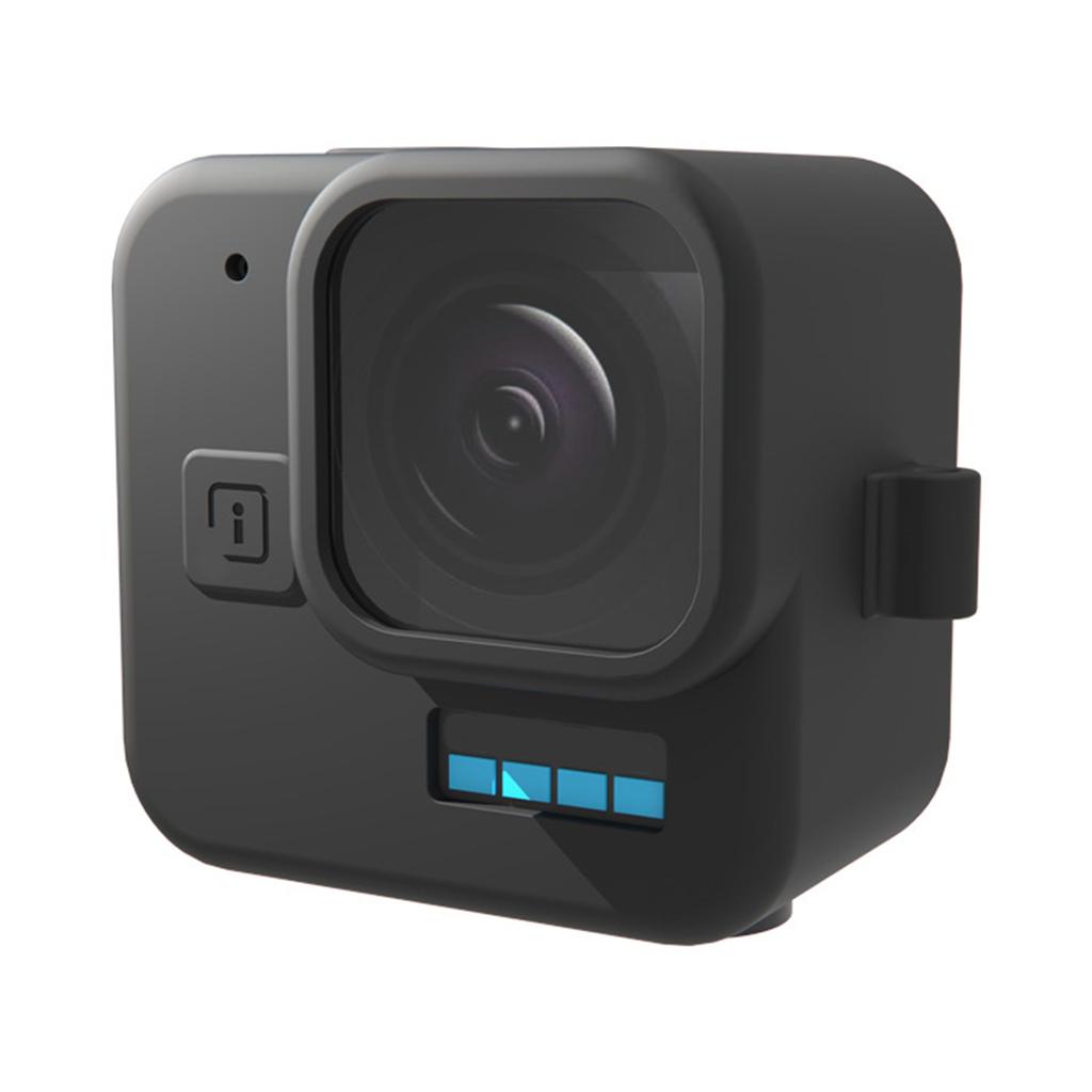 Beskyttelsesdeksel Støtsikkert silikonetui vaskbart og vanntett fullt skall for Hero 11 Black Mini Action-kamera