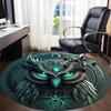 1pc Owl Fantasy Office Round Area Rug, Under Office Chairs Bedroom Living Room Home Decor, Room Deco, Available in Various Sizes