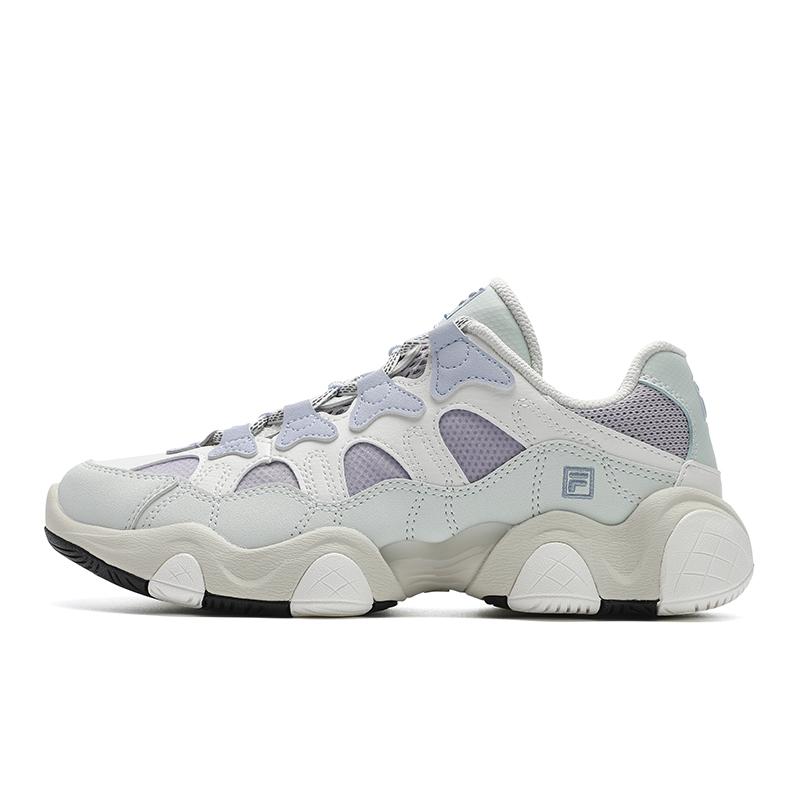 

Fila Jagger 2025 Обувь с когтями Модный тренд Удобная Универсальная Дышащая Поддержка Легкая Амортизация Низкий верх Кроссовки для бега F12W532165FWB 38