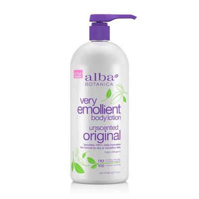 Very Emollient Body Lotion Unscented Original, 32 Oz