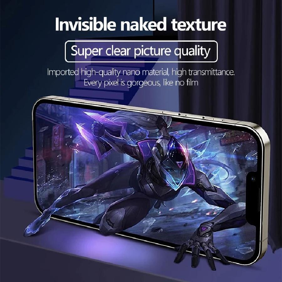 IPhone Air 17 16 15 14 13 12 mini 11 Pro Max X XS Max XR 8 7 6 6s Plus SE 2020 jaoks Pehme Hüdrogeelkile Ekraanikaitse