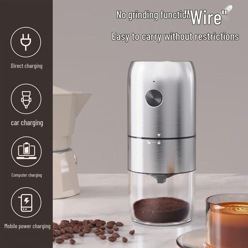 Rechargeable Electric Coffee Grinder