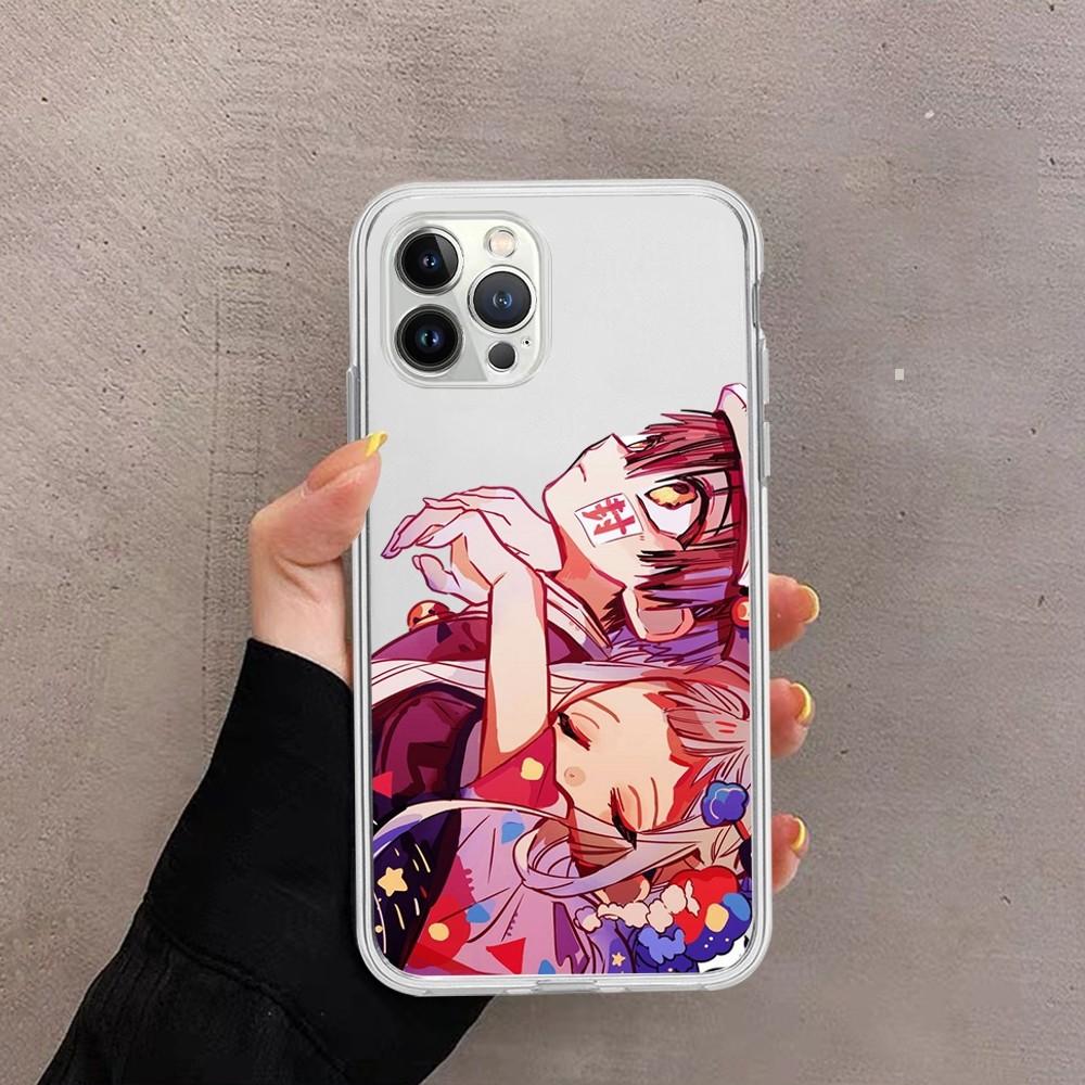Hanako Kun Yashiro Anime Phone Case For iPhone 15 13 14 Pro Max XS XR 12 11 Pro 13 Mini 6 7 8 Plus Soft Clear Back Cover
