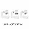 3pcs Zinc Alloy Rolled Hem Foot Professional Multifunctional Bias Tape Binder Foot Universal Fit Precision Presser Feet