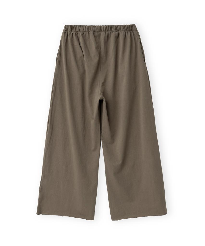 Beulaunyadeu W Cut-Off Easy Pants, Brown