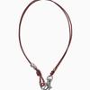 HolidayVisitor Refined Leather Necklace