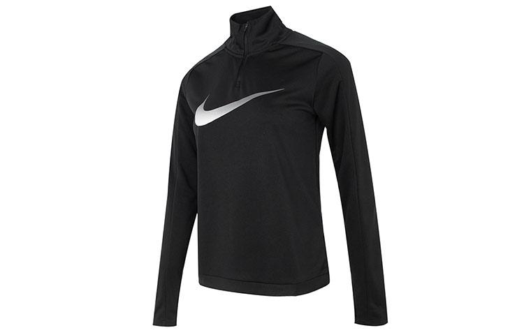 Nike Sweatshirts Women s Black Half Open Collar Moderate Other DX0953-010 L