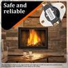 Stove Blower Temperature Regulator Open/Normally Closed Temperature Switches Thermostat For Efficient Heat Management
