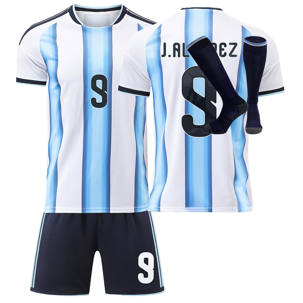 2526 Away Jerseys Sports Team Uniform Set Football Training Suit Set