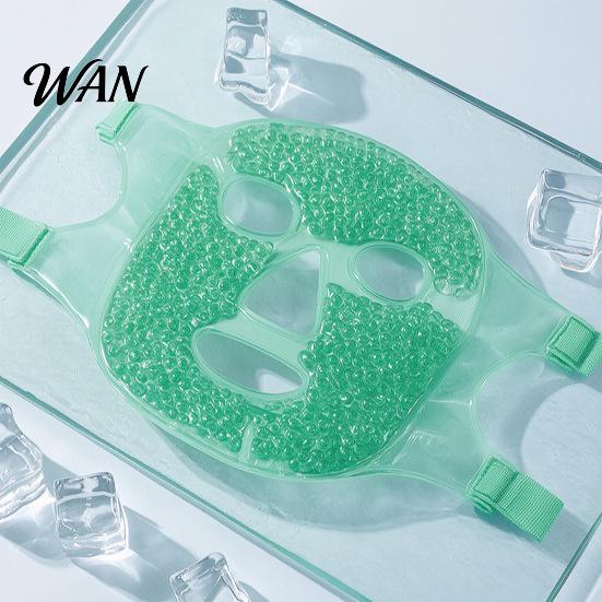 Cooling Face Shield Gel Eye Cover Men Women Hot Cold Compress Pack Reusable Post Surgery Puffiness Allergies Relief Ice