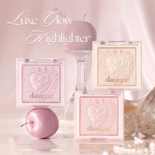 Official" Daisyik Luxe Glow Highlighter Luxe Glow Highlighter Shadow/highlight  #02 Pink Light