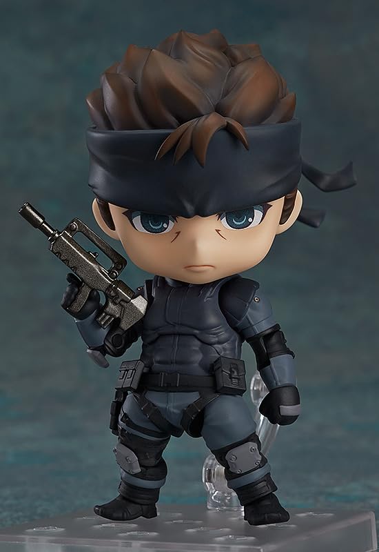 Nendoroid Metal Gear Solid Solid Snake Plastic Painted Movable Figure Secondary Resale Non-scale