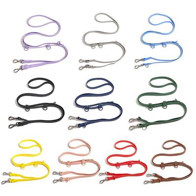 PVC Diagonal Span Multifunctional Waterproof Adjustable Custom Dog Leash Double-head Pet Leash