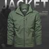 Men's Waterproof Military Windbreaker Jacket - Casual Outdoor Spring/Autumn Top