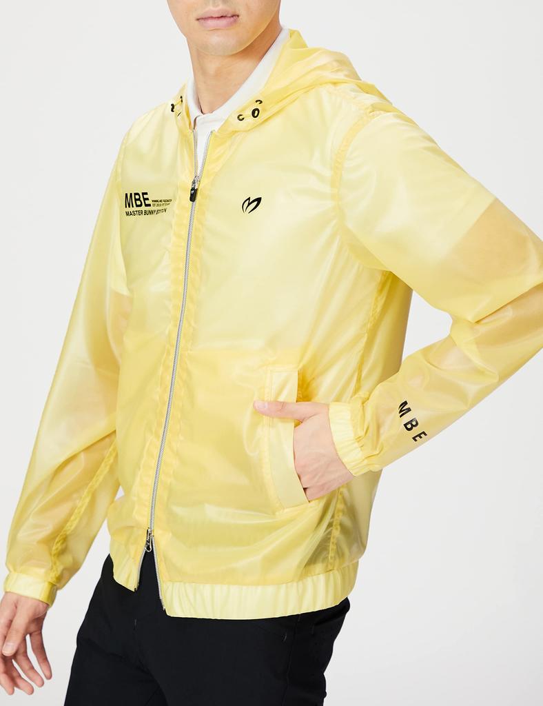 Zip Blouson Golf Outerwear 5 [Master Bunny] Men's (clear Laminated) / / 758-2220801 060_Yellow [L]