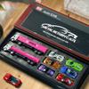 Neues Legierungsauto-Set Modell Hohe Simulation Druckguss Rückzieher Renn-Transport-LKW Serie Spielzeug Kindergeburtstagsgeschenk