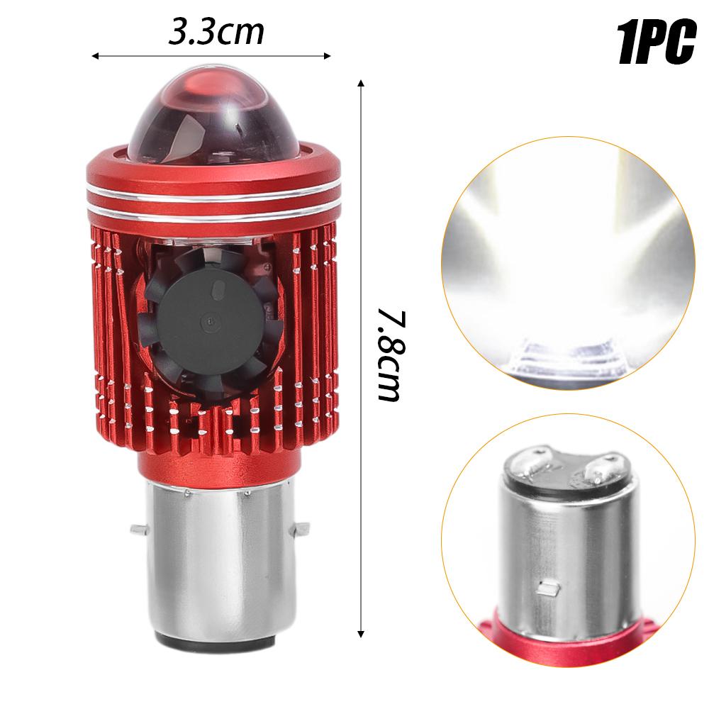 

Лампа для фары мотоцикла 10000LM H4/H6 12V LED Moto Spotlights CSP Lens White Yellow Lamp Аксессуары для скутеров Противотуманные фары