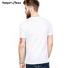 2020 Melt Gas Mask T Shirt Men Summer White Short Sleeve Fashion T Shirt Brand Men Casual Tee Shirt Men's T-shirt