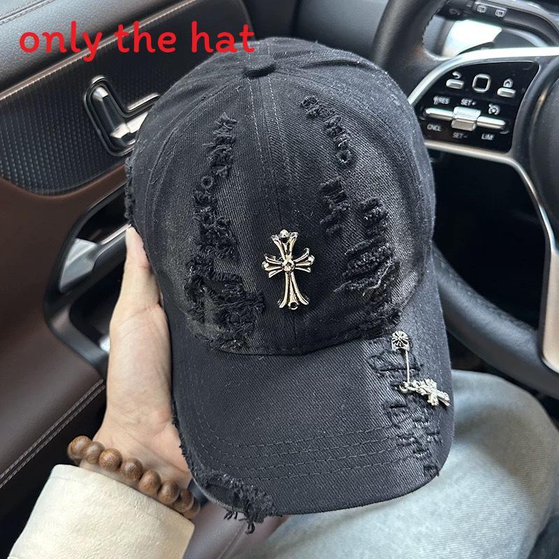 Casual Cross Embroidered Baseball Cap With Adjustable Fit For Men And Women