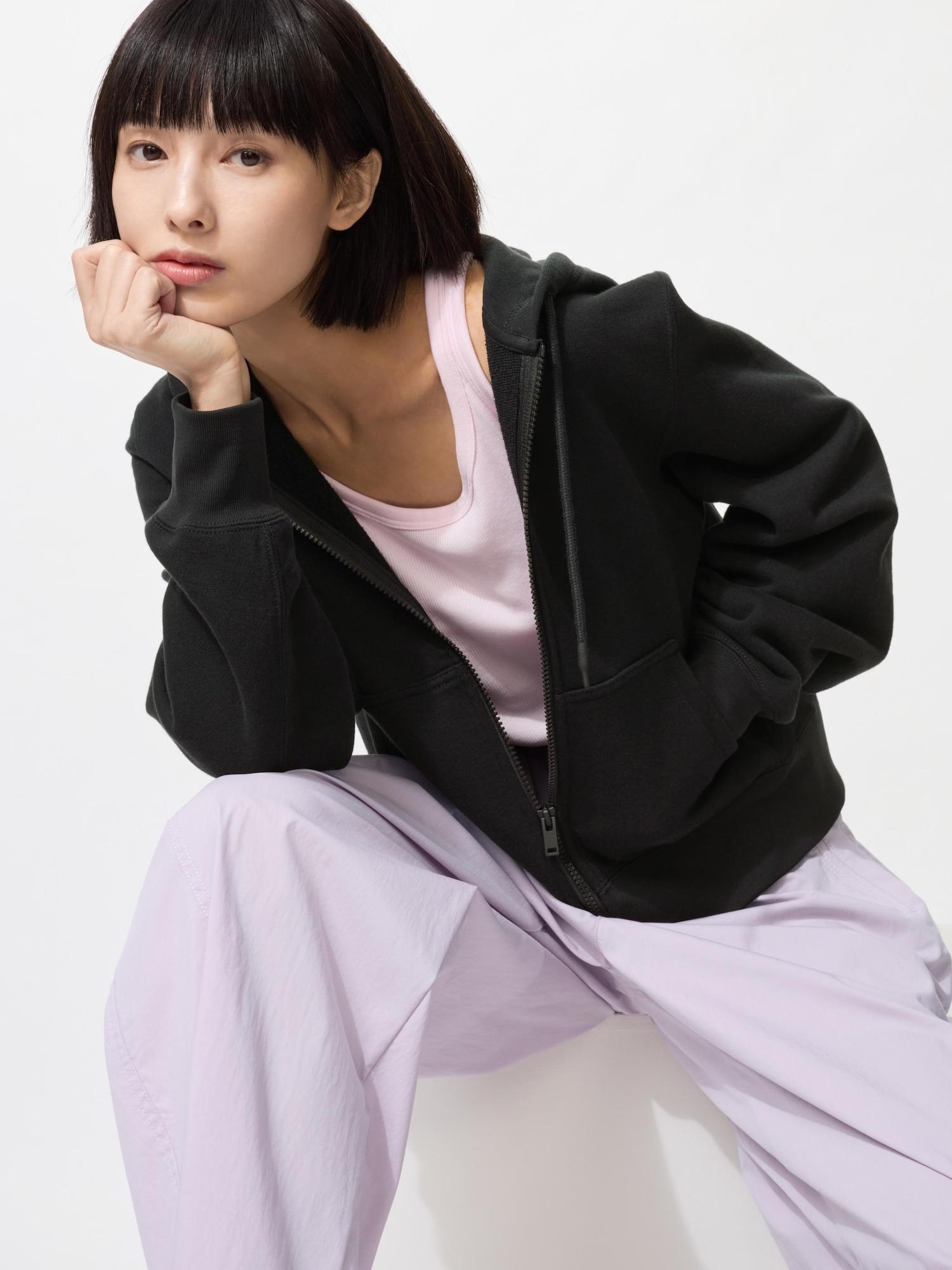 Худи на молнии Uniqlo Sweatpool