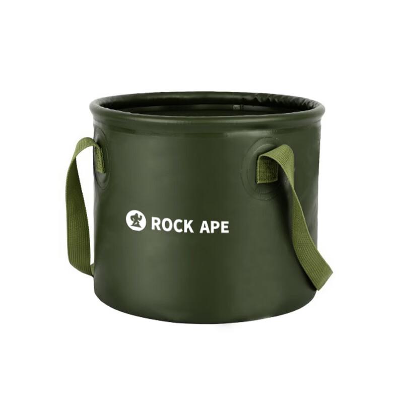 Rock Ape 10L Folding Water Bucket 10 л, military green
