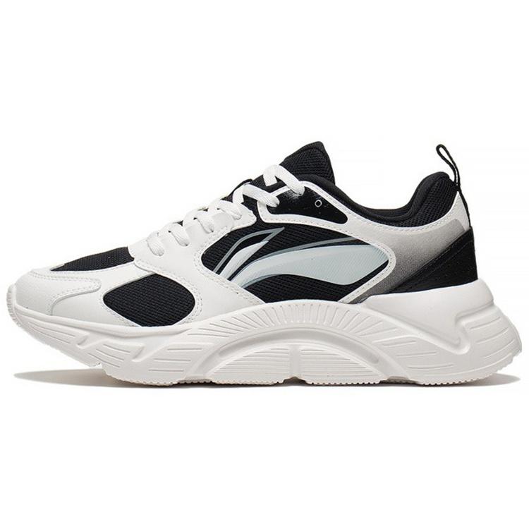 (WMNS) Li-Ning Casual Sport Training Sneakers  White Black  Women s ARSS058-3 EU 35