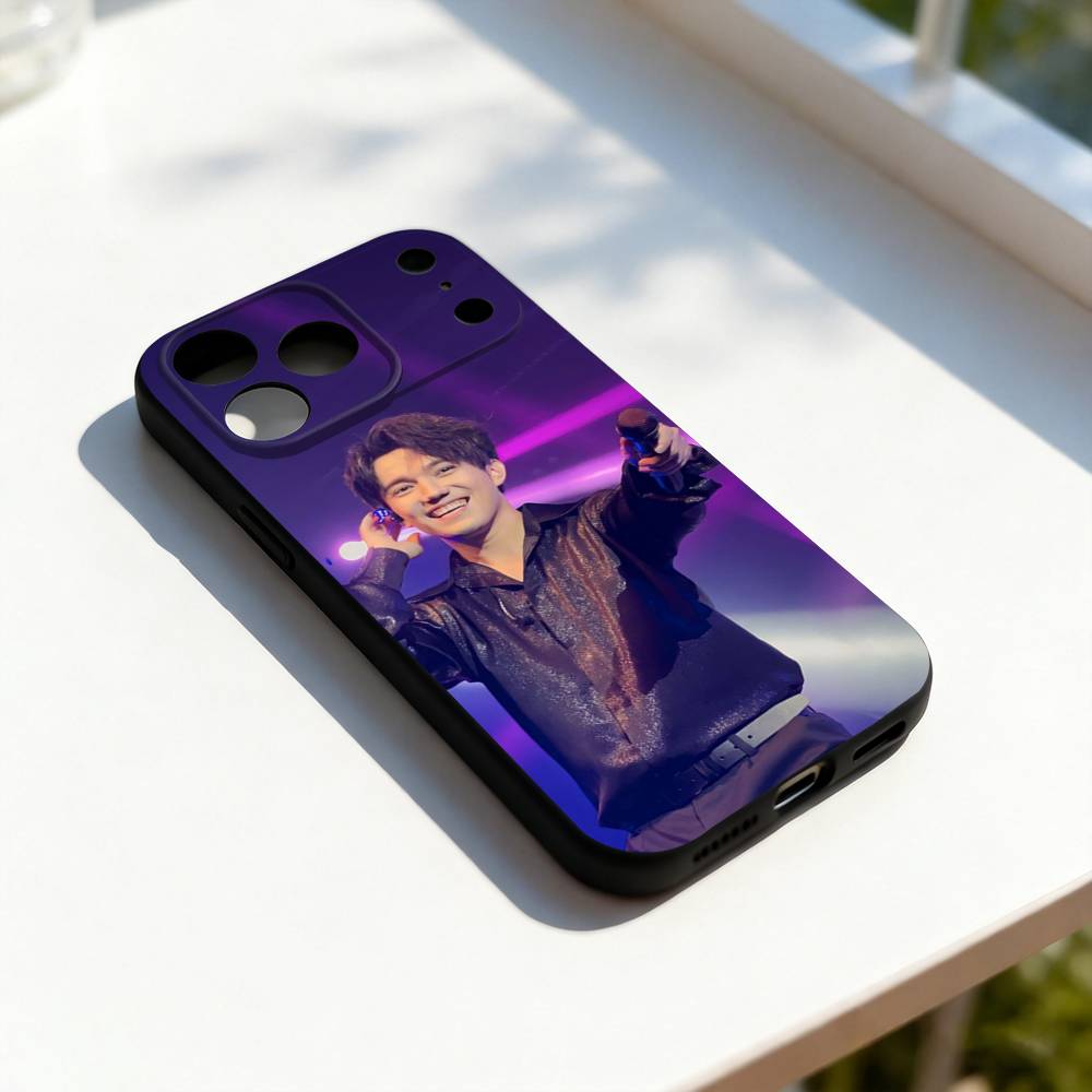 D-Dimash K-Kudaibergens For iPhone 17,16,15,14,13,12,11,Pro,Max,Plus,E,SE4,Air,Mini Black Soft Cover Phone Case