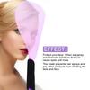 Plastic Hairspray Mask Cutting Grinding Water Hairspray Protector Face  (purple)